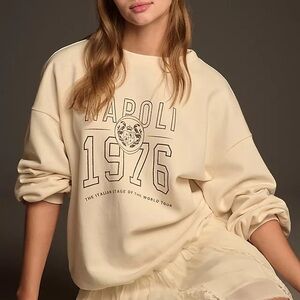 Pilcro Napoli 1976 Beige Sweatshirt